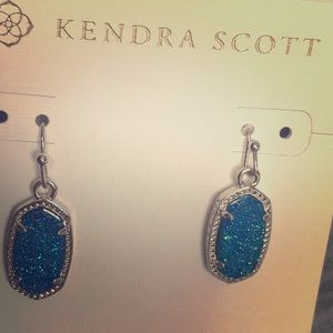 Kendra Scott blue earrings